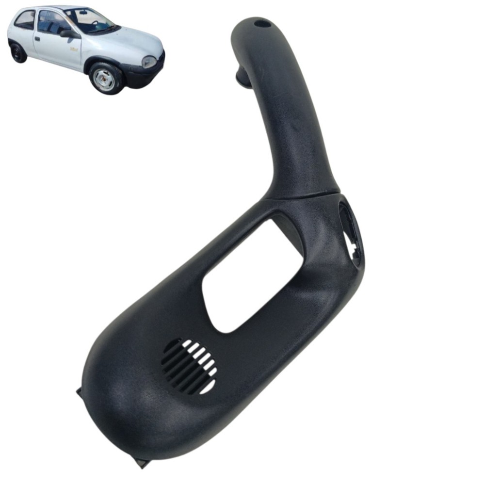 Puxador Porta Dianteira Esquerda Gm Corsa 1997 1998 1999 01 Preto Dianteira