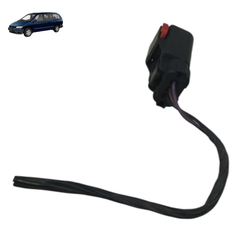 Plug Conector Lampada Farol Chrysler Caravan 2001 2000 1999 1