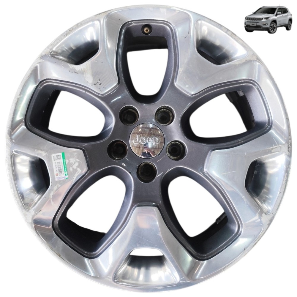 Roda aro 18 5×110 jeep compass renegade commander detalhes