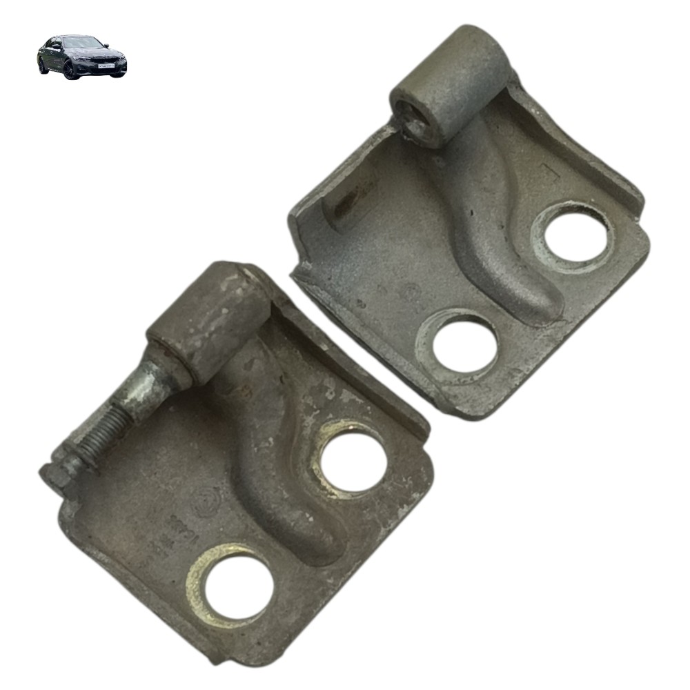 Par dobradiça porta dianteira esquerda fiat palio 1999 2000