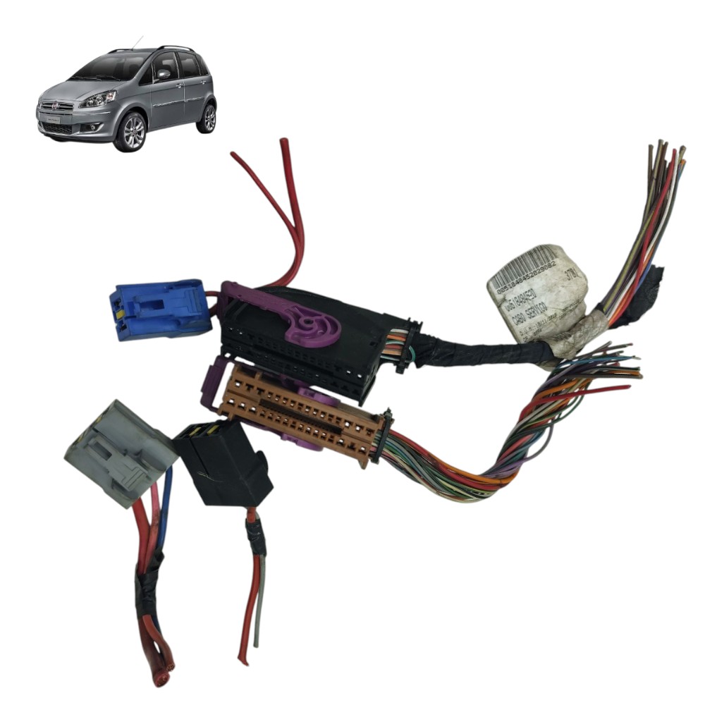 Jogo plug conector módulo Body Control fiat idea 1.8 etorq 1