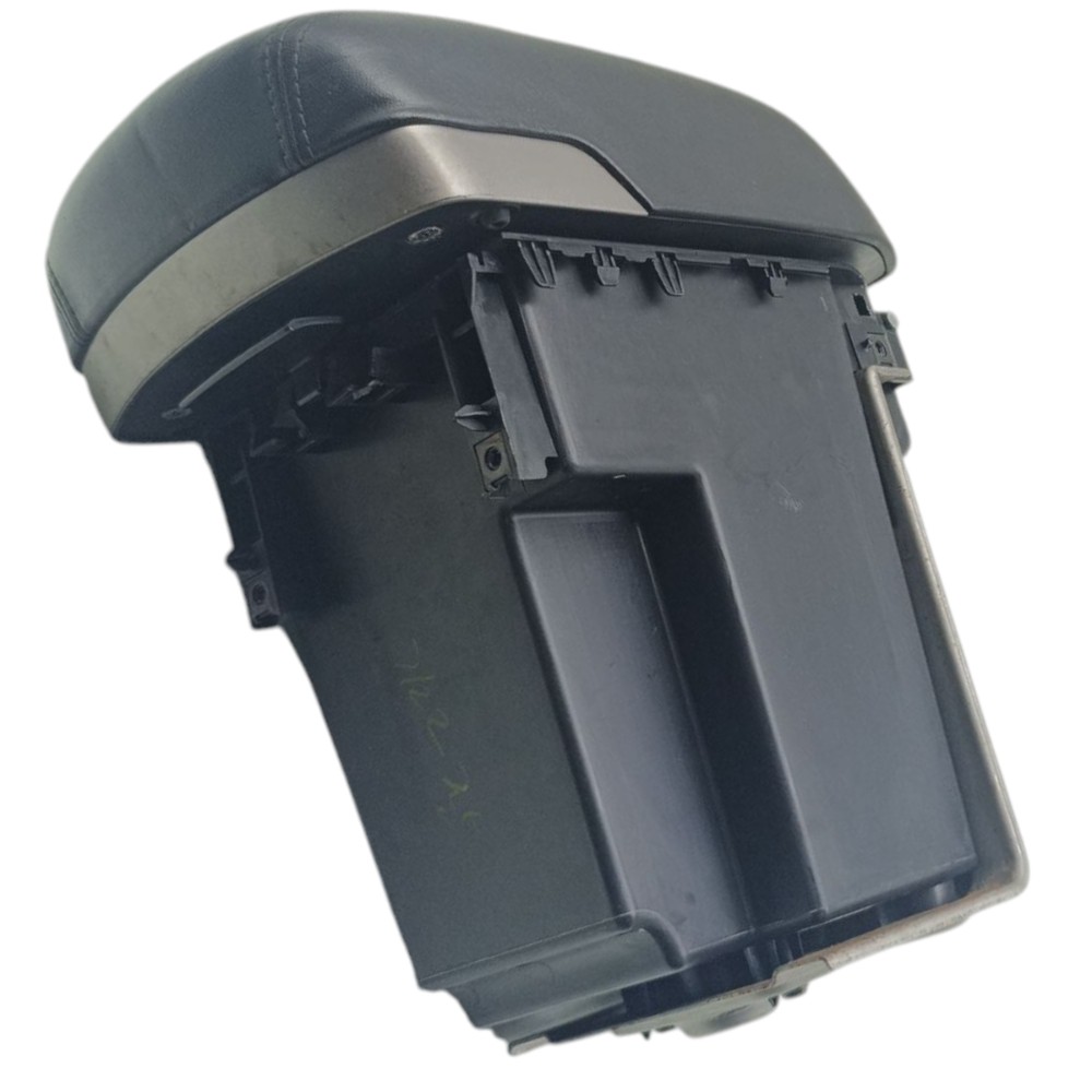 Braço Apoio Console Couro Hyundai Ix35 2010 2011 2012 2013 Preto 3