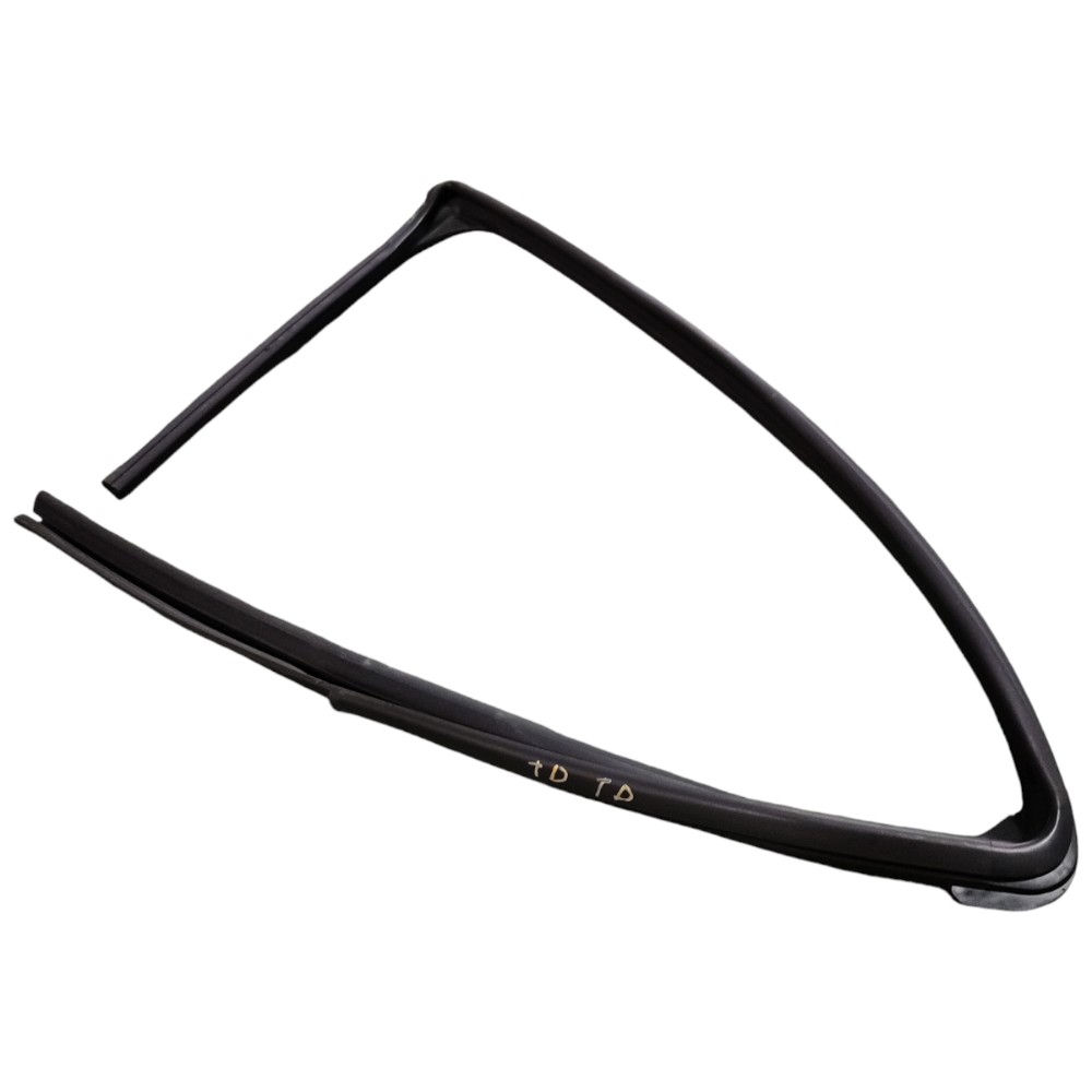 Borracha Quadro Vidro Porta Traseira Direita Honda Hrv 2016 Preto 2