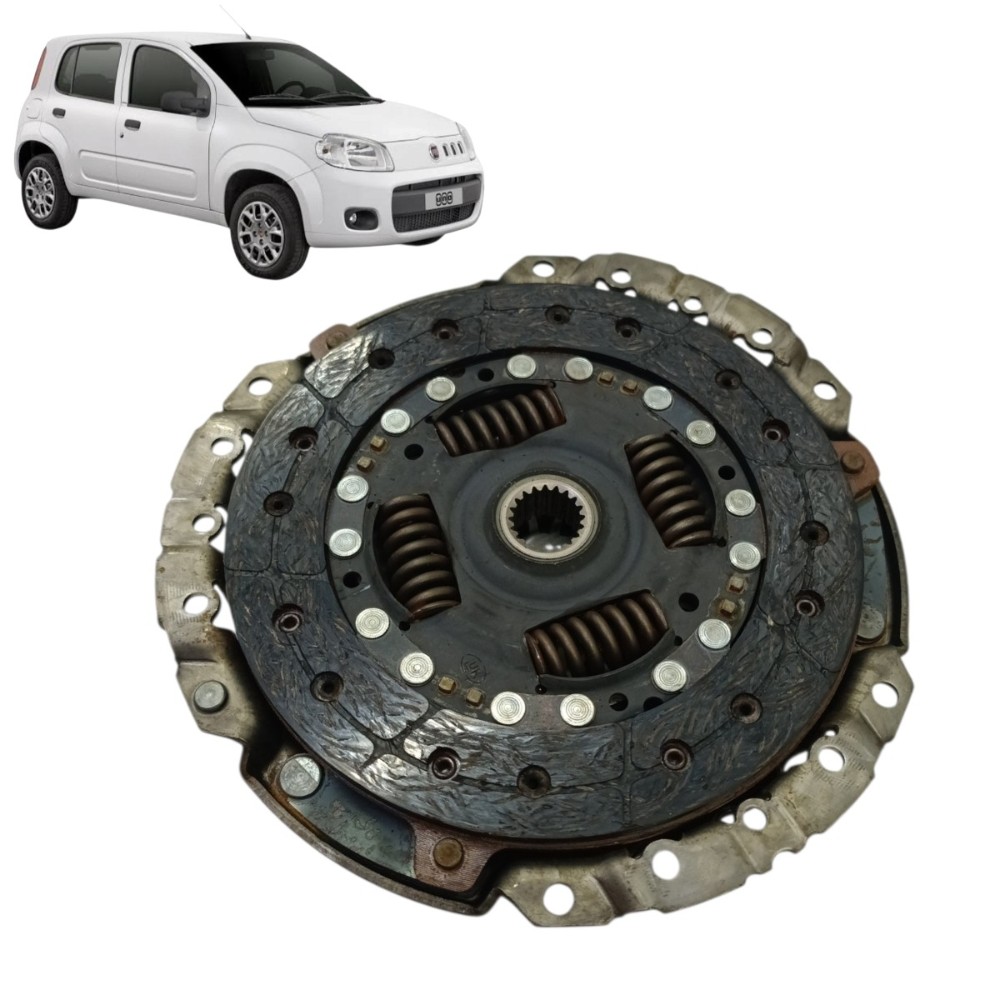 Embreagem disco platô Fiat Uno Vivace 1.0 2013 2014 2015 16