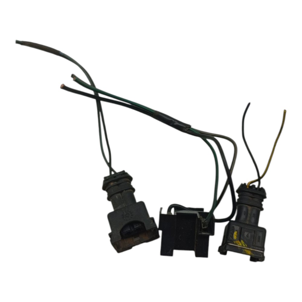 Jogo Plug Conector Farol Fiat Uno Mille 2007 2008 2009 2010 2