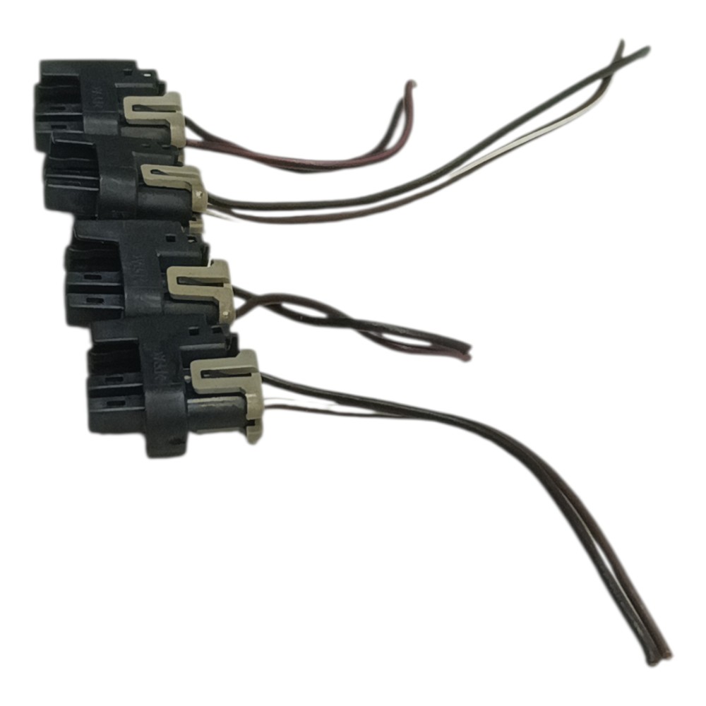 Jogo plug bico injetor GM Corsa 1.0 8V gasolina 2001 2000 99 4