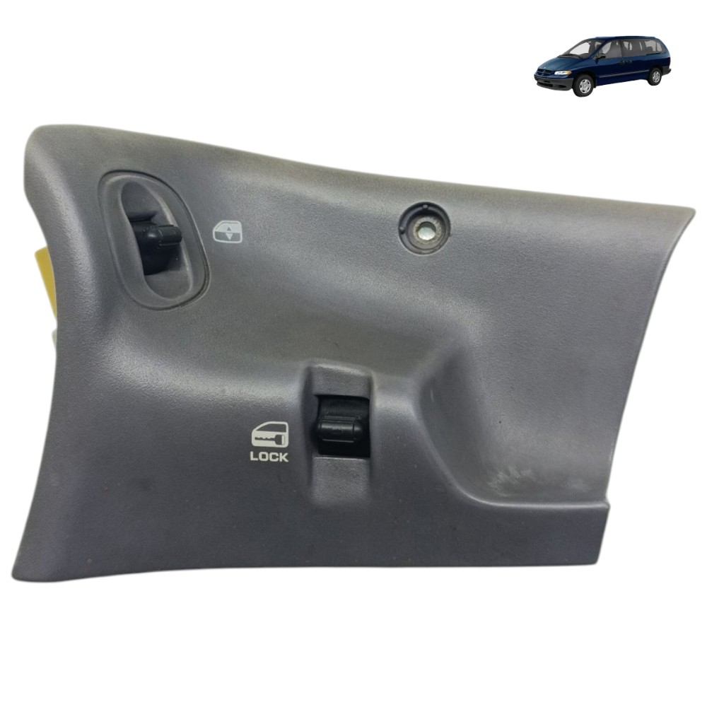 Botão Vidro Porta Dianteira Direita Grand Caravan 1999 2000 1