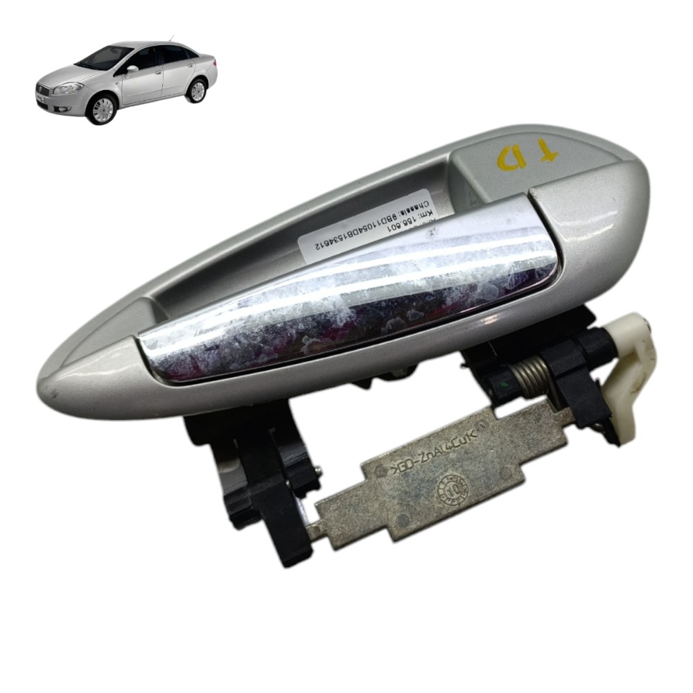 Maçaneta Externa Traseira Direita Fiat Linea 2009 2010 2011 1
