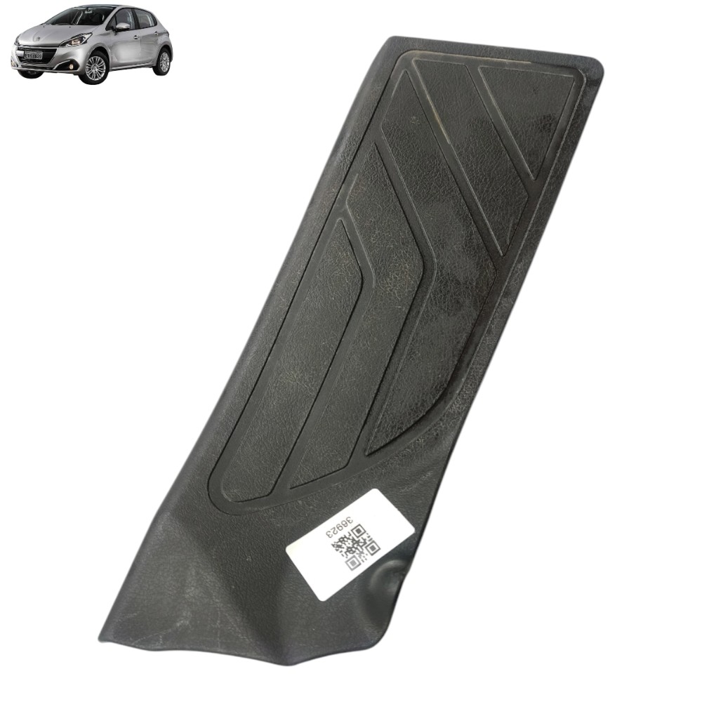 Soleira Descanso Pé Peugeot 308 2011 2012 2013 2014 2015 16 Preto 1