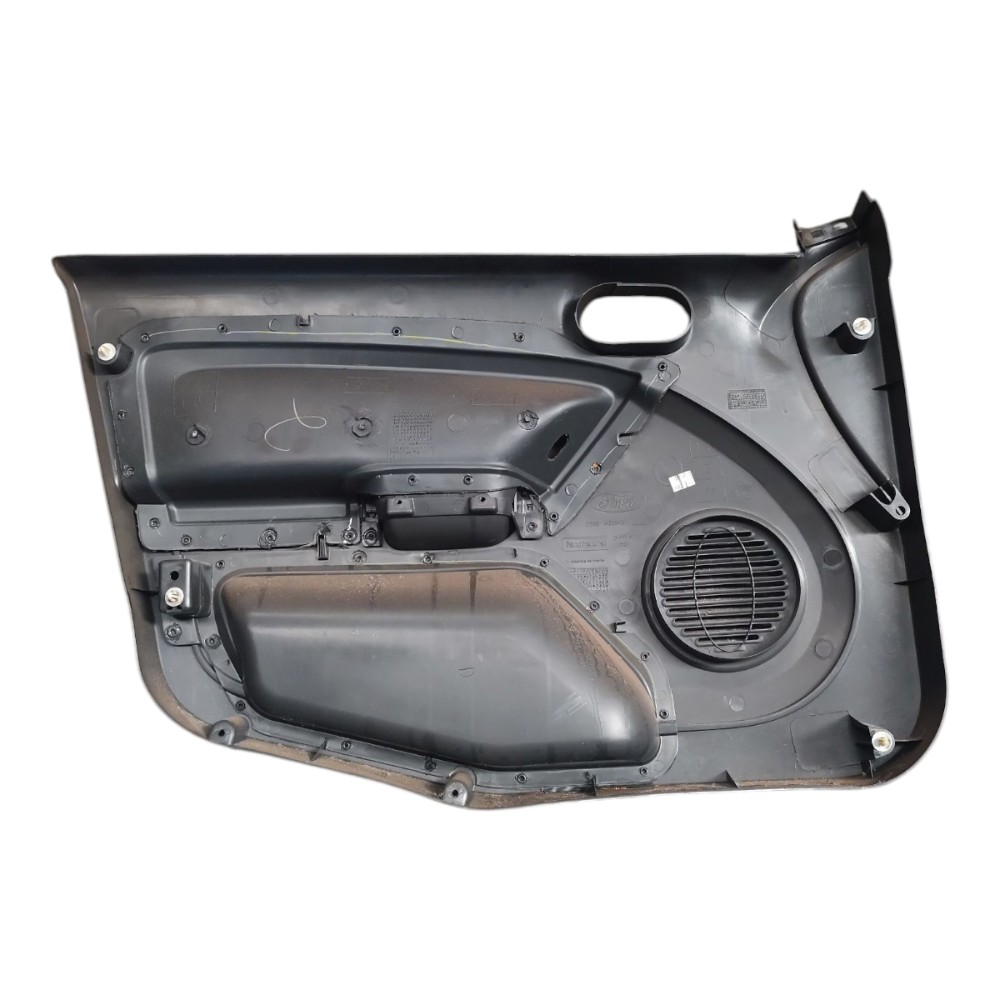 Forro Porta Dianteira Direita Ford Fiesta 2011 2012 2013 14 Preto 4
