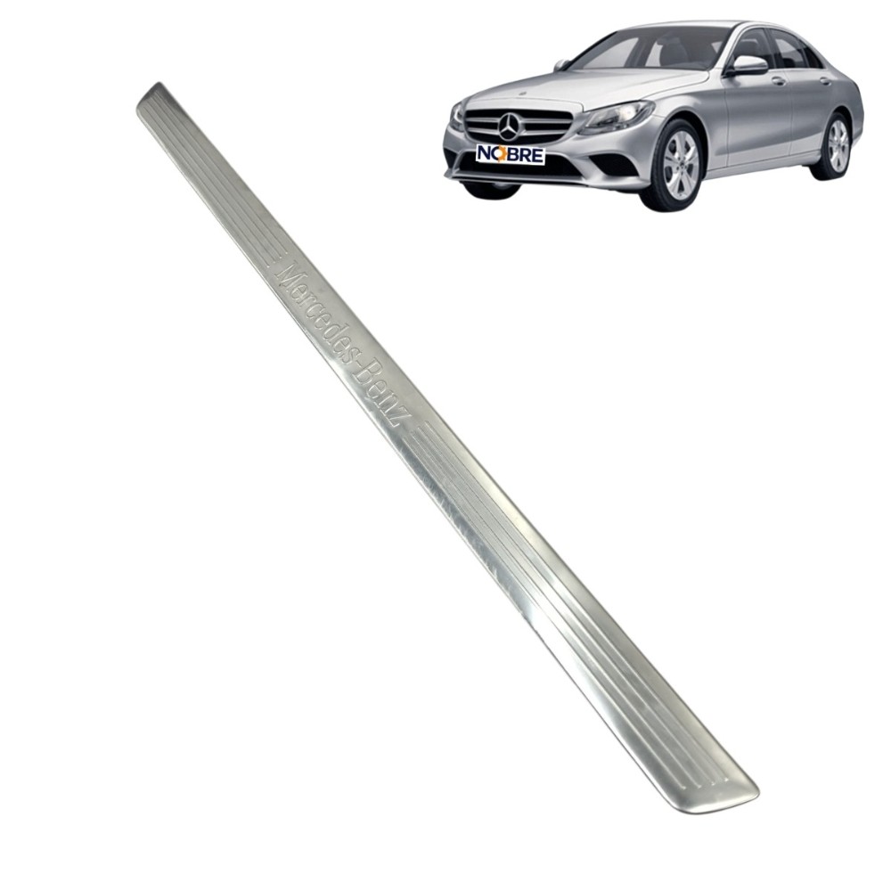 Soleira cromada esquerda Mercedes C180 Coupe 2008 2009 2014