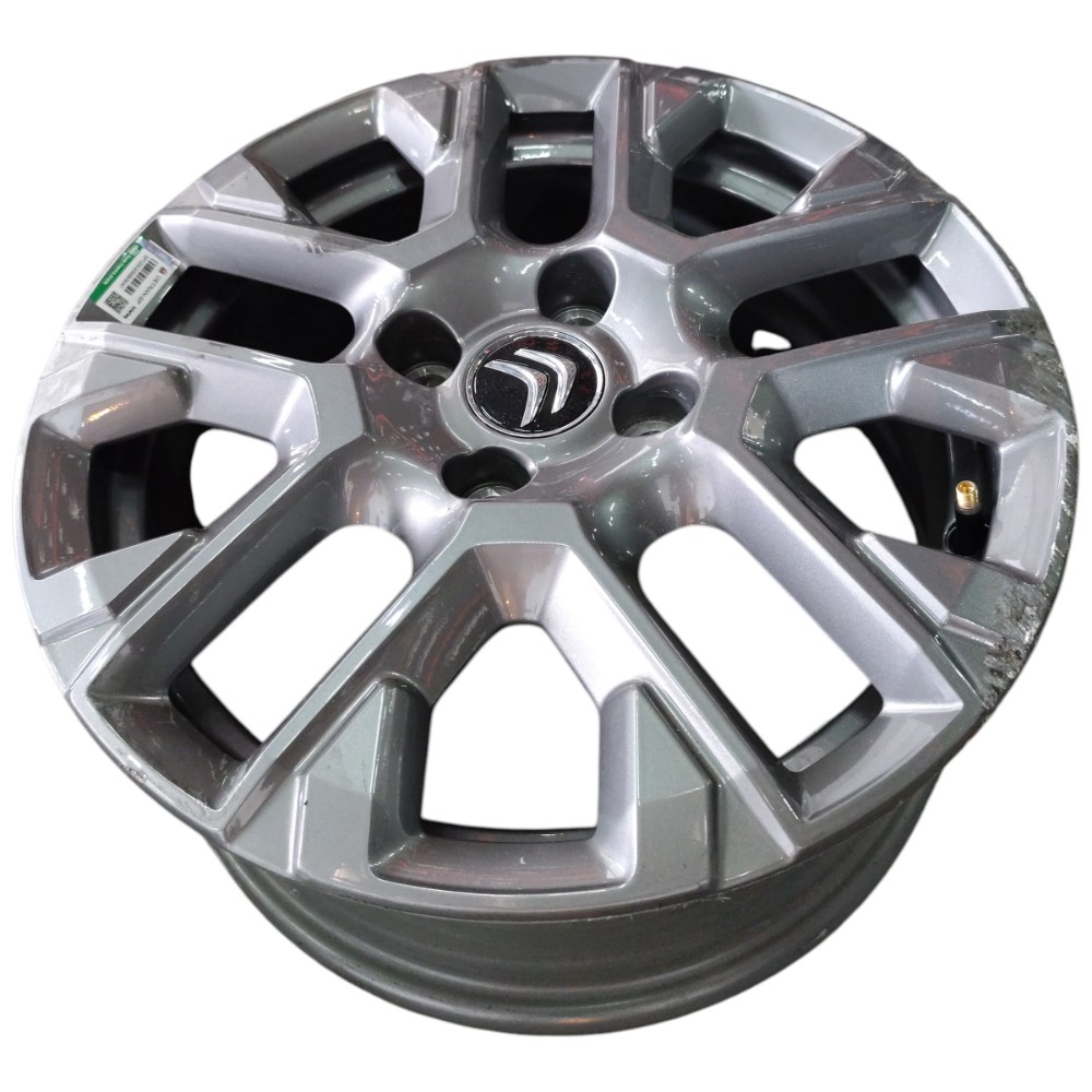 Jogo Roda Liga Aro 16 4×108 Citroen Basalt Cactus C3 2025 Cinza-escuro 8