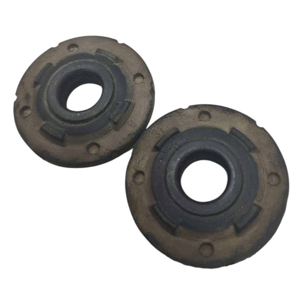 Par coxim inferior radiador Renault kwid 2019 2020 2021 2022 3