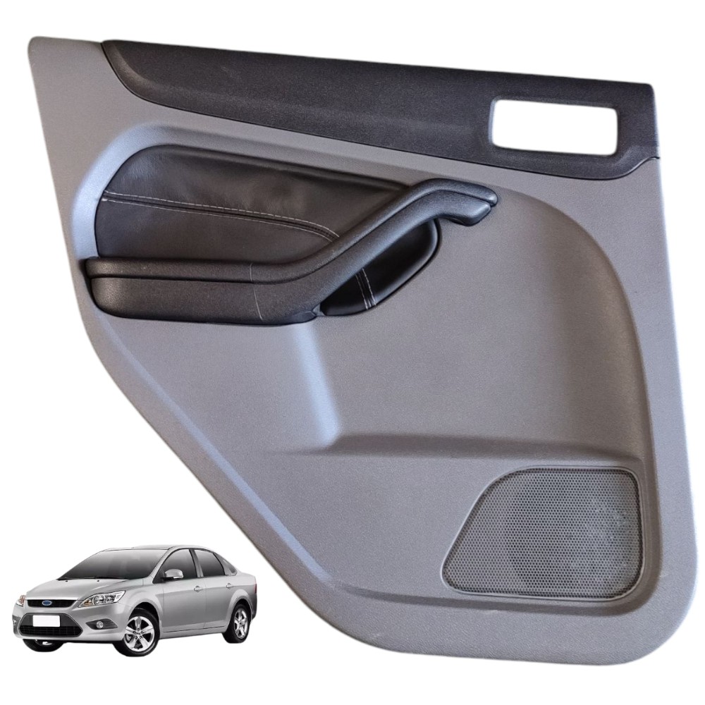 Forro Porta Traseira Esquerda Ford Focus Sedan 2010 2011 012 Cinza 1