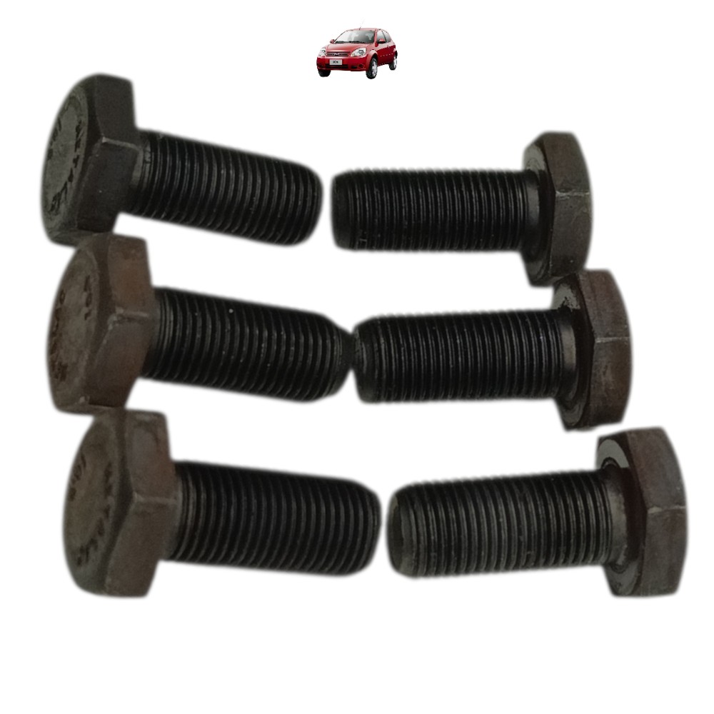 Jogo parafuso volante motor Ford Ka 1.0 Zetec Rocam 2008 09 1