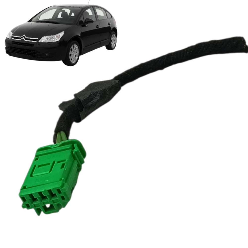 Plug Conector Fechadura Tampa Traseira Citroen C4 2009 2010