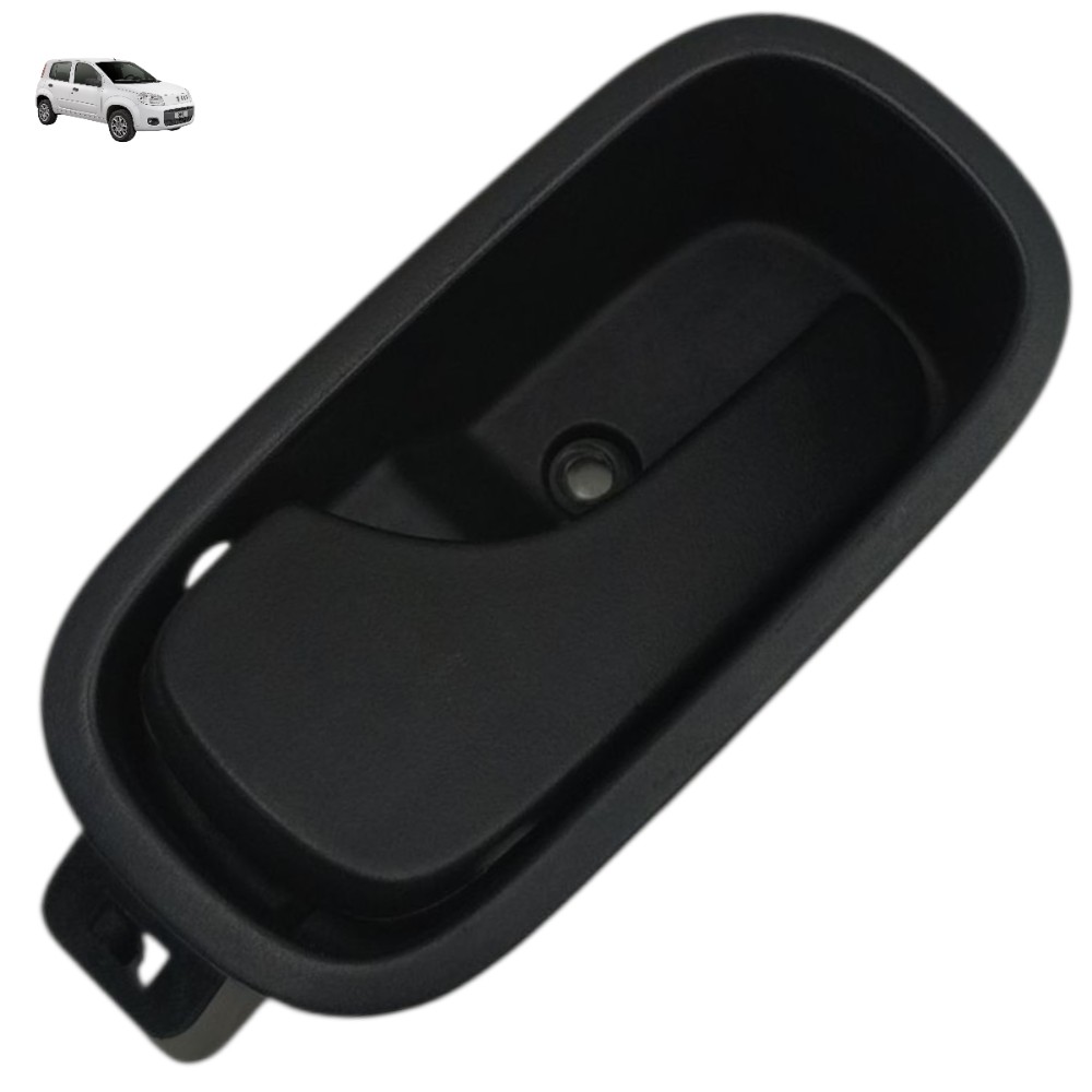 Maçaneta interna esquerda Fiat Uno Vivace 2013 2014 2015 16 1