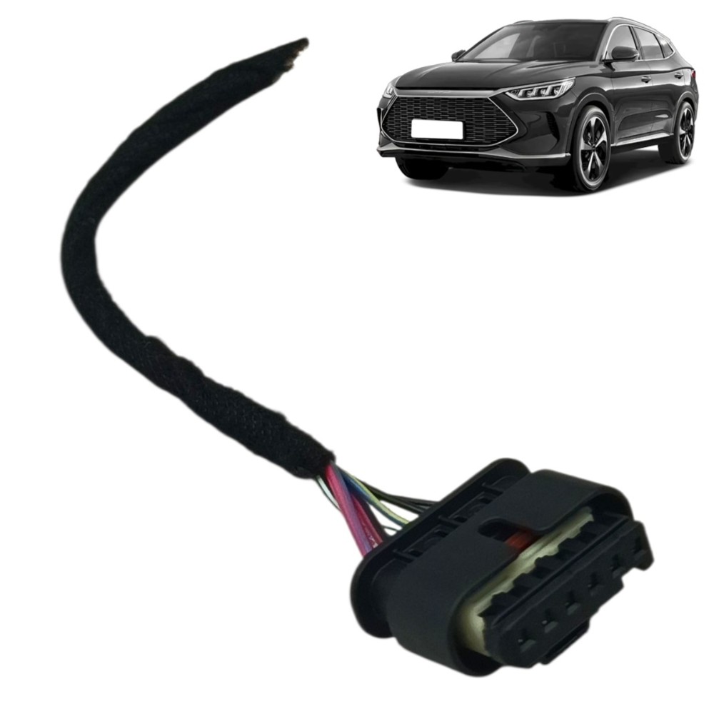 Plug conector fechadura tampa traseira BYD Song Plus 2025 23