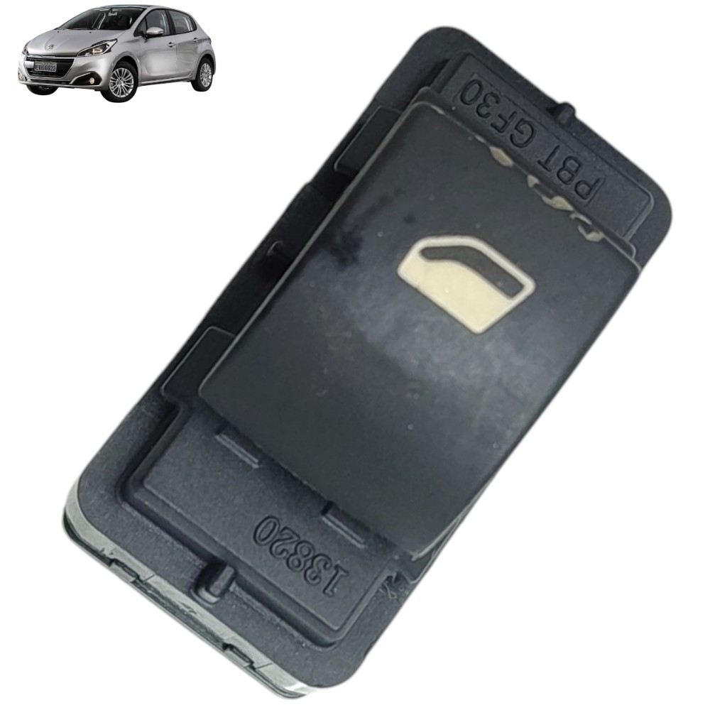 Botão Vidro Elétrico Porta Traseira Peugeot 308 2011 2012 13 1