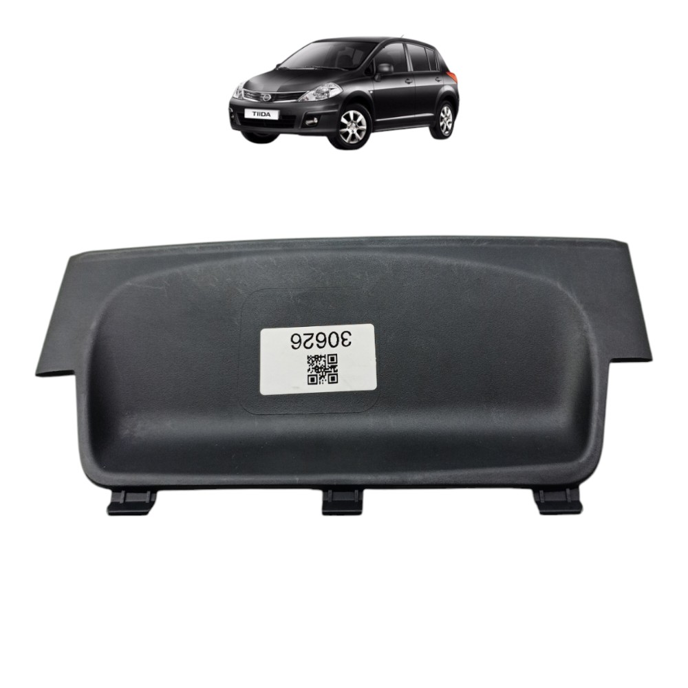 Moldura Acabamento Central Painel Nissan Tiida 2010 2011 12 Preto 1