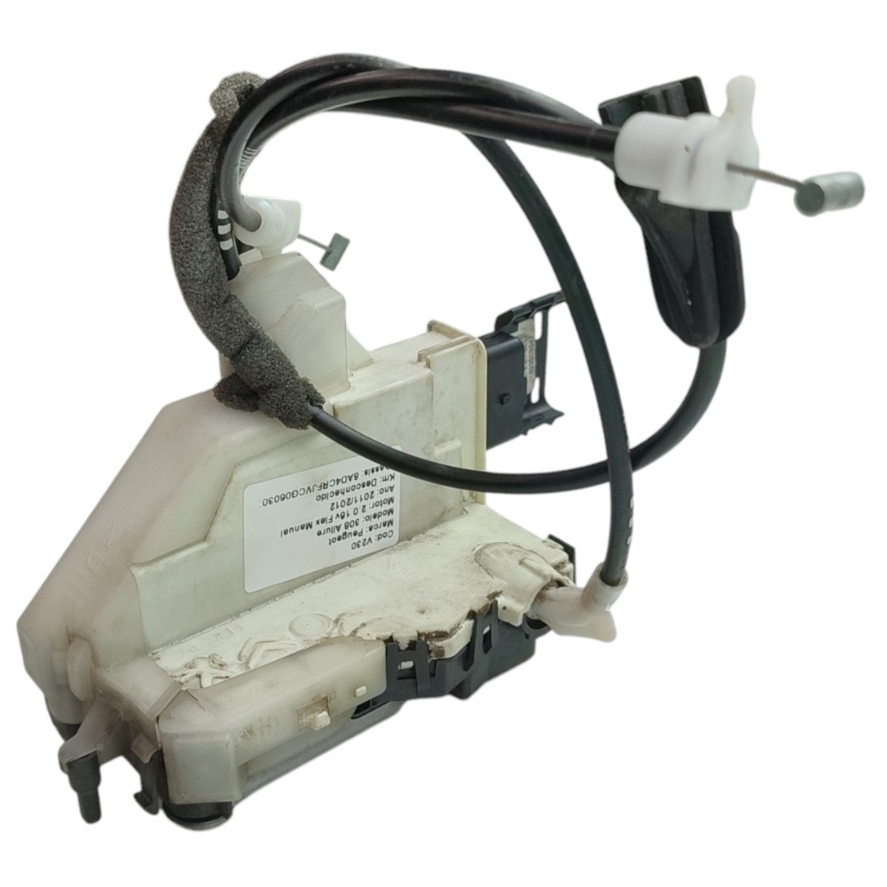 Fechadura Porta Dianteira Direita Peugeot 308 2011 2012 2013 2