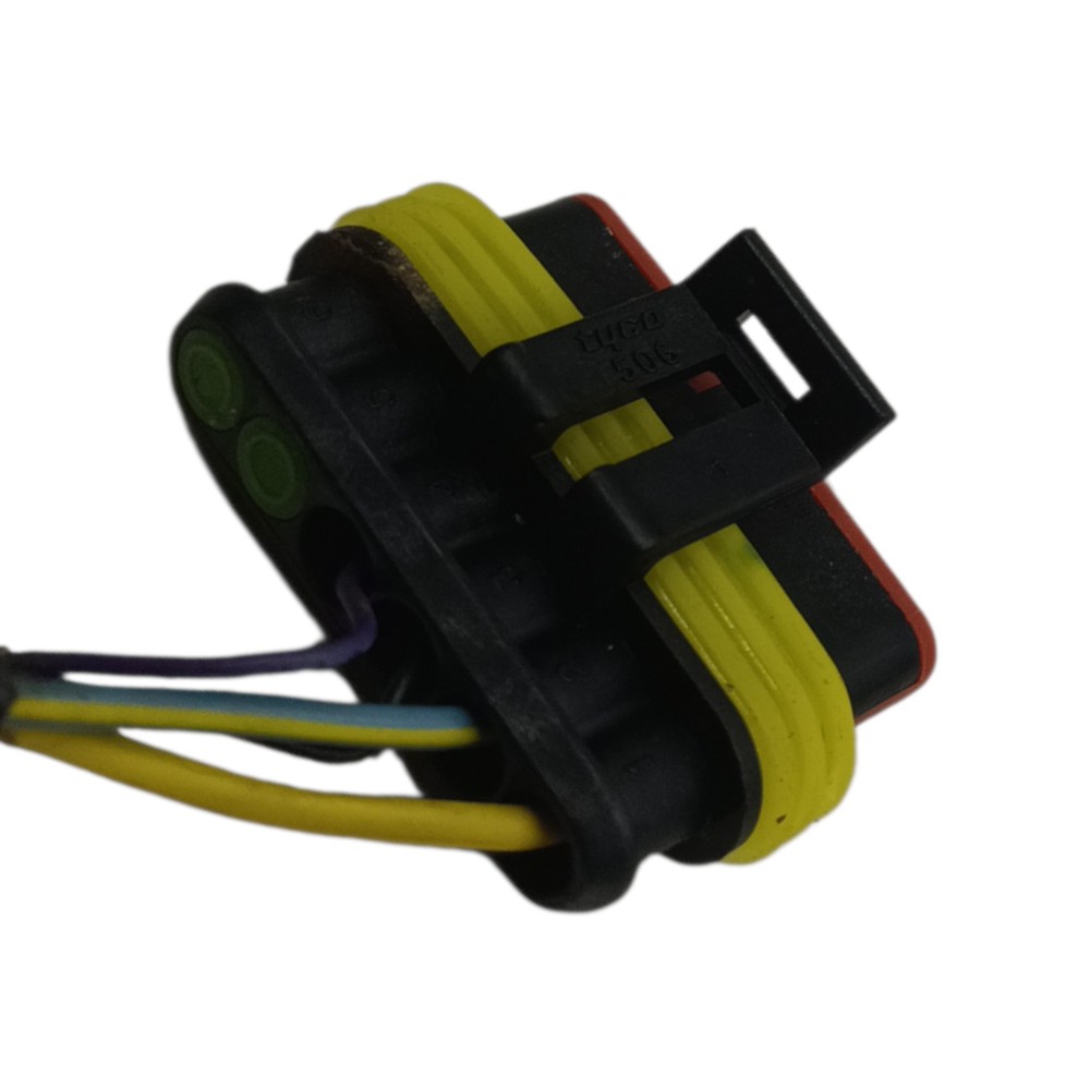 Plug fechadura traseira direita Fiat Palio Siena 2010 2011 4