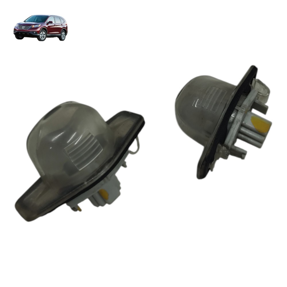 Par Luz Placa Traseira Honda Crv 2016 2015 2014 2013 2012 1