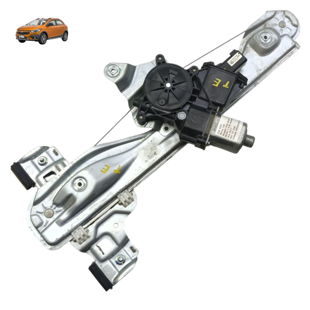 Motor Máquina Vidro Traseira Esquerda Gm Onix 2017 2018 2019 1