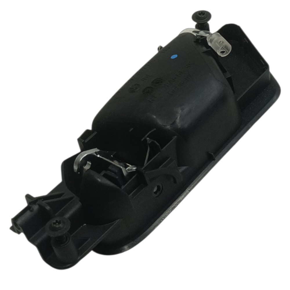 Maçaneta Interna Dianteira Direita Vw Tiguan 2011 2012 2013 Preto E Prata Dianteira 4