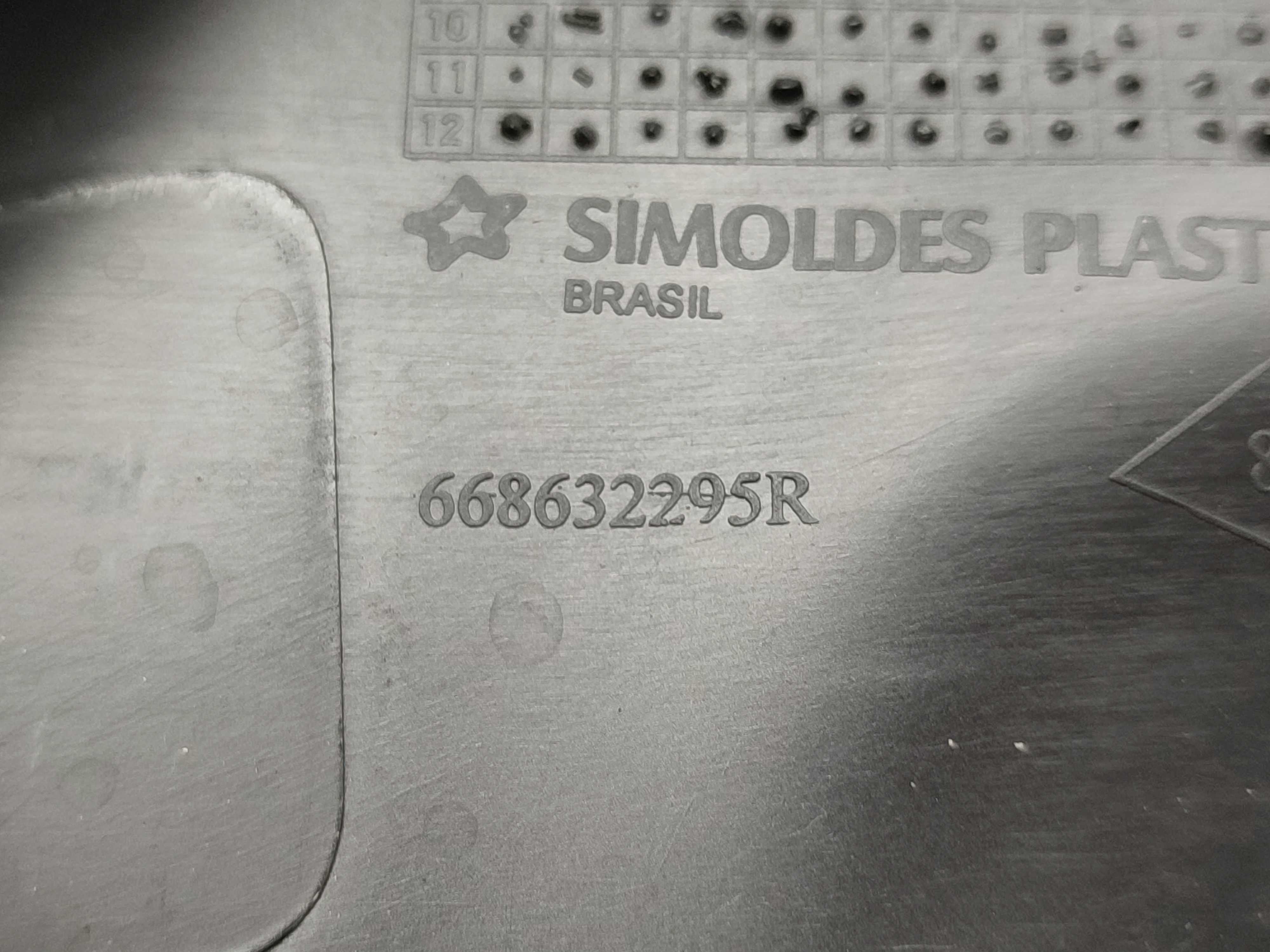 Grade Churrasqueira Lado Esquerdo Renault Sandero 2013 2014 3