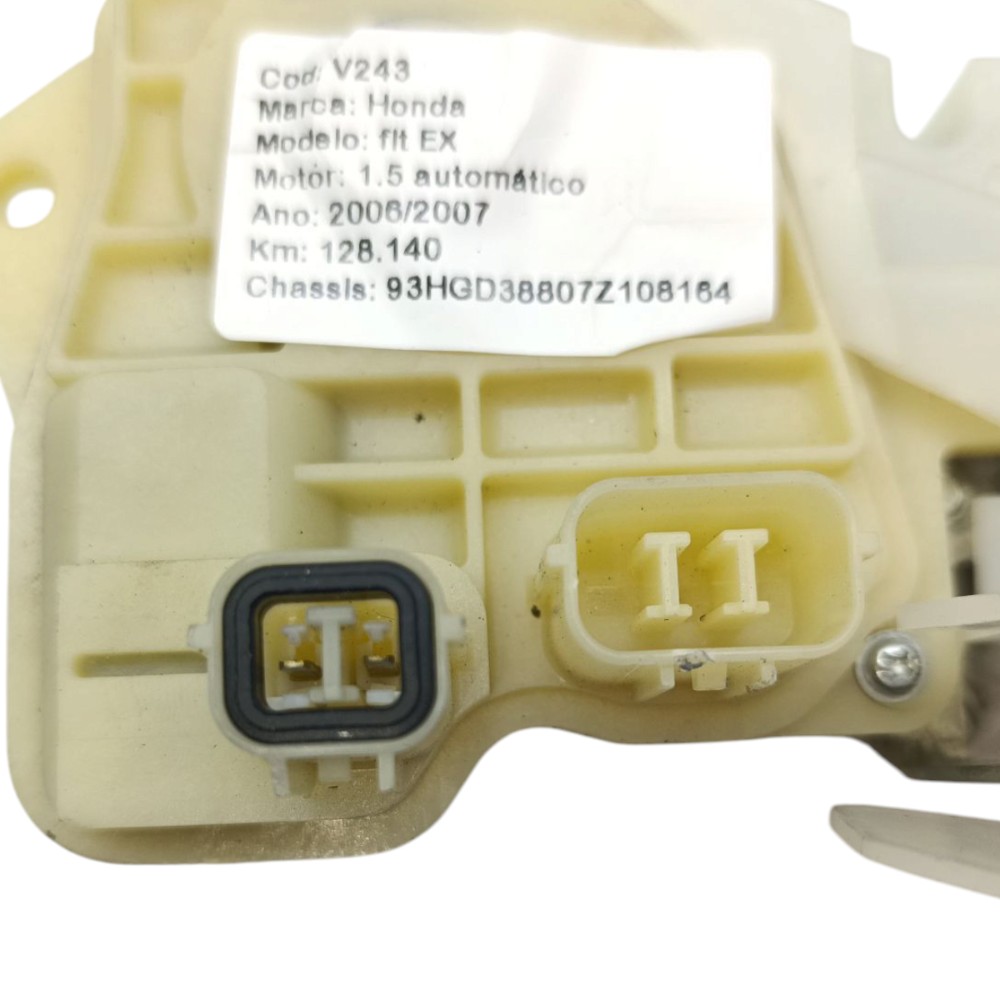 Fechadura Porta Dianteira Direita Honda Fit 2004 2005 Á 2008 4