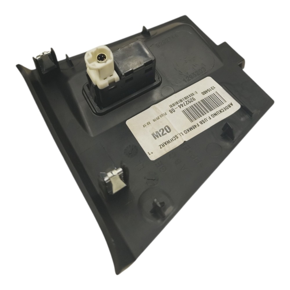 Moldura Entrada Usb Auxiliar Bmw X2 Sdrive 2018 2019 2