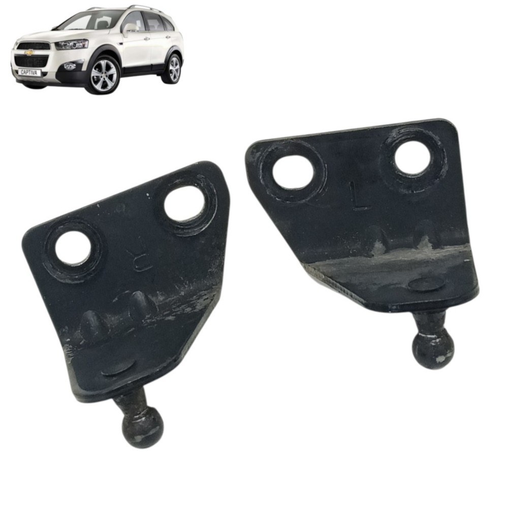 Par suporte amortecedor tampa traseira gm Captiva 2012 2013