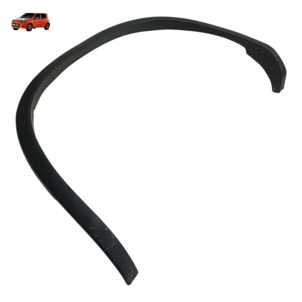 Moldura Paralama Traseiro Esquerdo Fiat Uno Sporting 2011 12 Preto 1