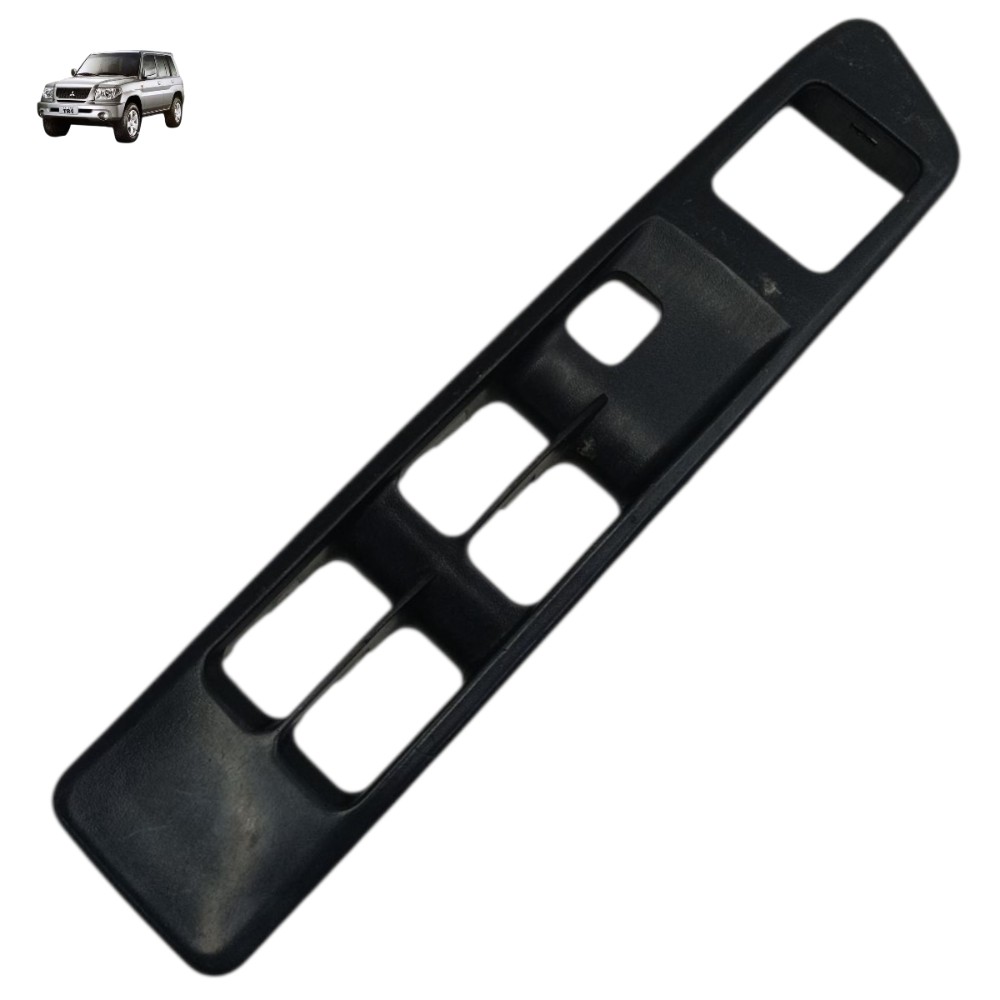 Moldura botão vidro dianteiro esquerdo Pajero TR4 2005 2006 1