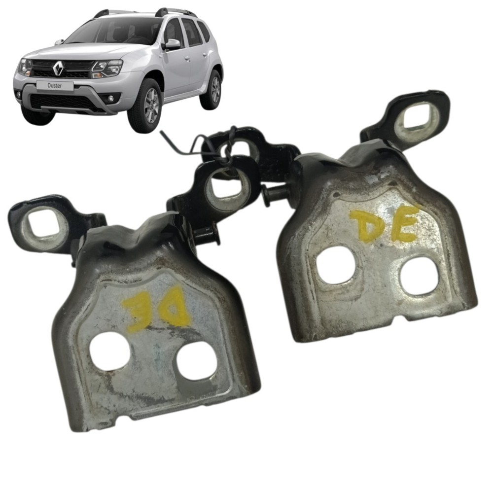 Par dobradiça porta dianteira esquerda Renault Duster 2017