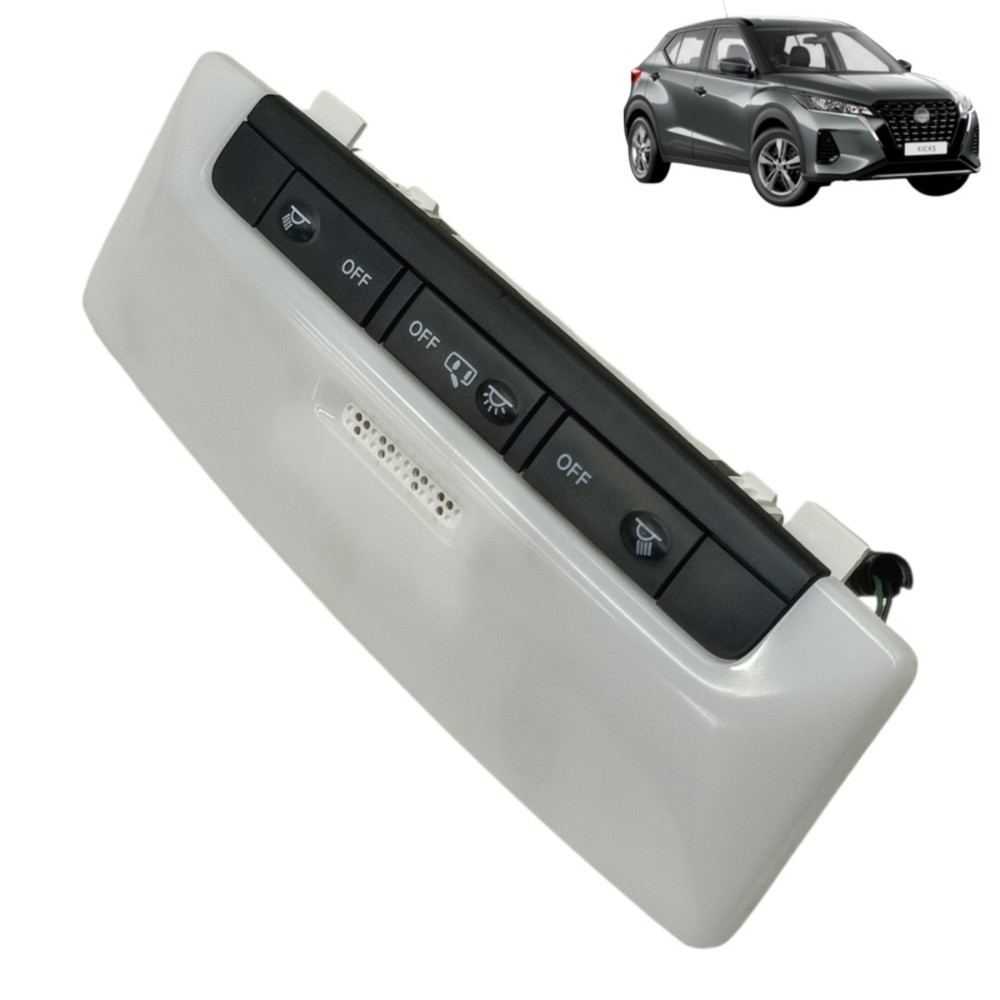 Luz Tetô Cortesia Nissan Kicks 2024 2023 2022 2021