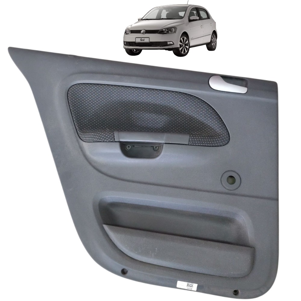 Forro Porta Traseira Esquerda Vw Gol G6 2014 2015 – Cinza-escuro 1