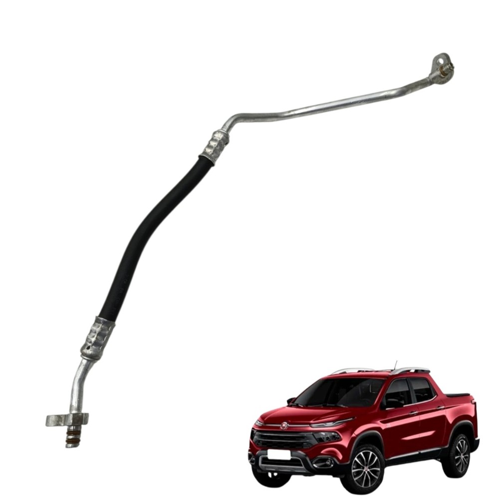 Mangueira menor at condicionado Fiat Toro  1.8 2016 2021