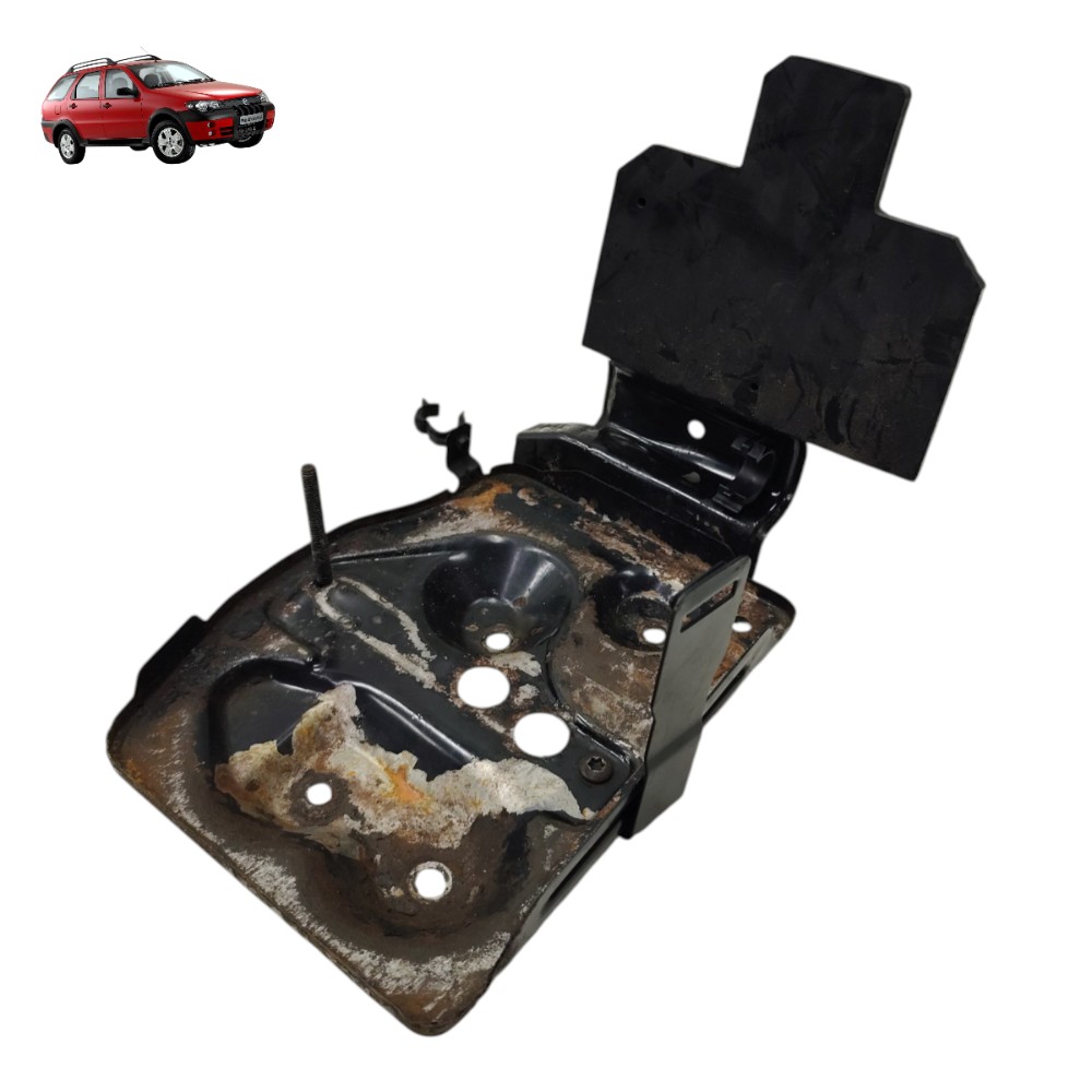 Suporte Base Bateria Fiat Palio Weekend 1.8 8v 2005 2006 07 1