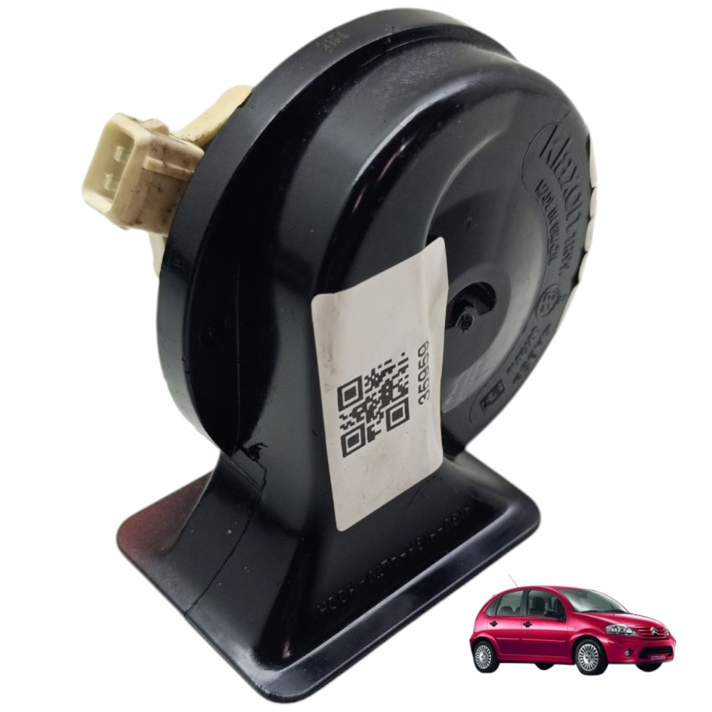 Buzina Caracol Citroen C3 2003 2004 2005 2006 2007 2008 2009 1