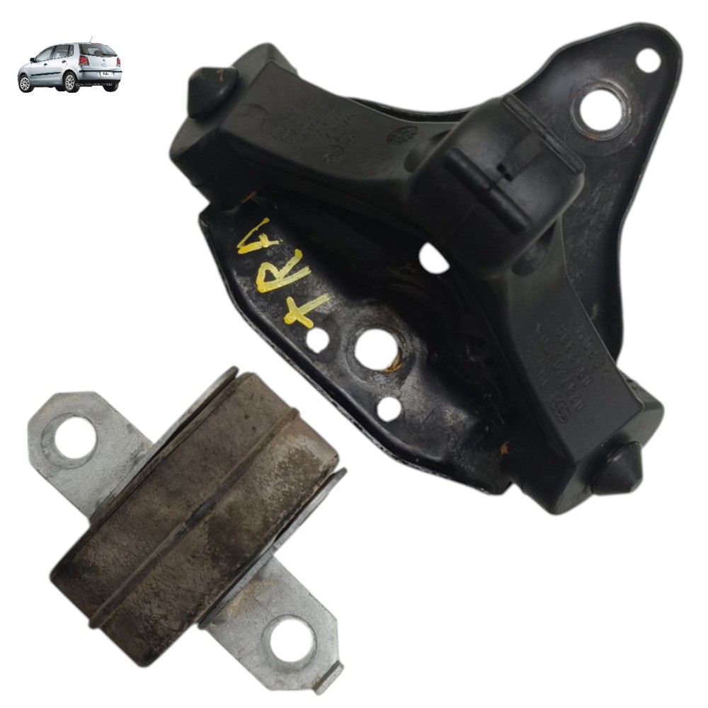 Suporte Coxim Traseiro Escapamento Vw Polo Hatch 2008 2009 1