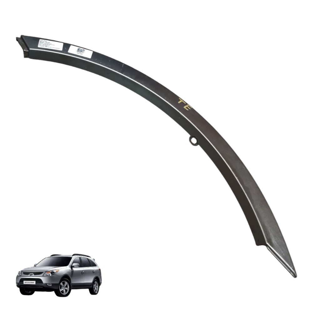 Aplique Moldura Roda Traseira Esquerda Hyundai Veracruz 2008 Cinza 1