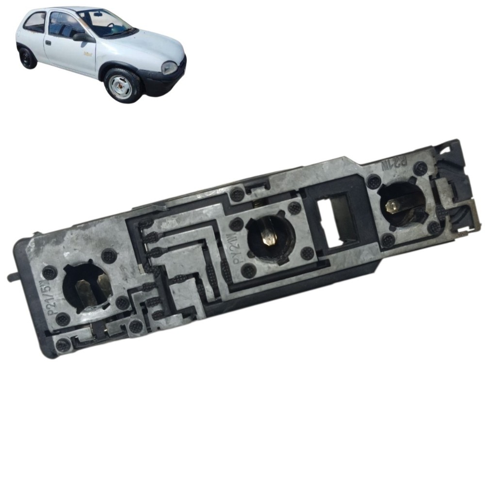 Circuito soquete lanterna gm Corsa 1997 até 2001