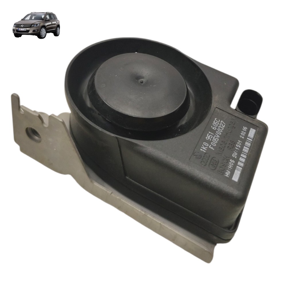 Sirene Alarme Vw Tiguan Jetta Passat Polo Golf 1k0951605c 1