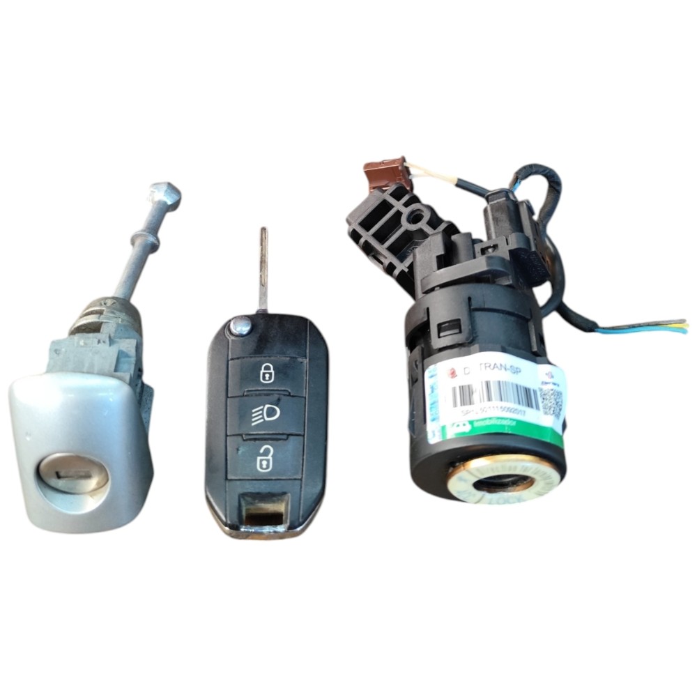 Kit Code Módulo Injeção Peugeot 208 1.6 16v Manual 2014 2015 9
