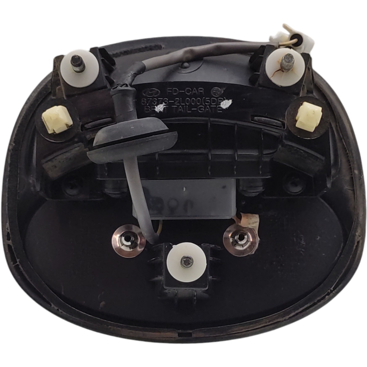 Maçaneta Externa Tampa Traseira Hyundai I30 2009 2010 2011 Preto Traseira 3