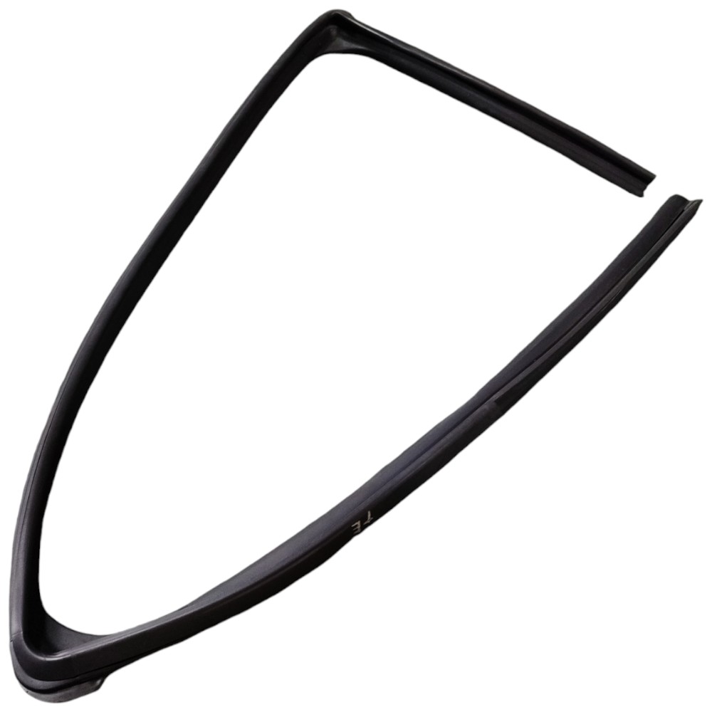 Borracha Quadro Vidro Porta Traseira Esquerda Honda Hrv 2016 Preto 2