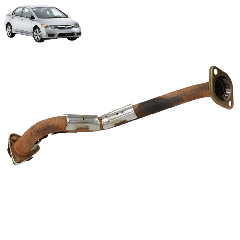 Cano escapamento pós catalisador honda civic g8 2007 2008