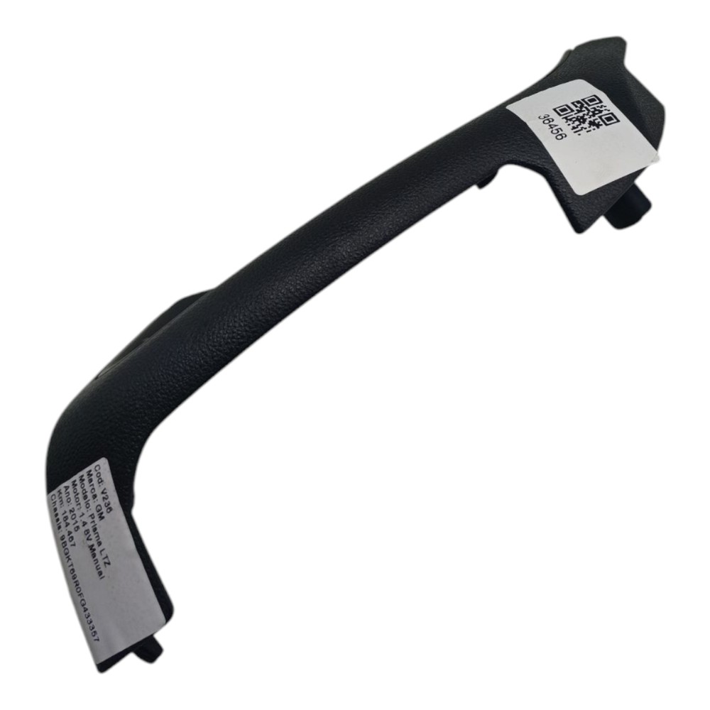 Moldura Puxador Porta Dianteira Direita Gm Prisma Onix 2015 Preto Dianteira 2